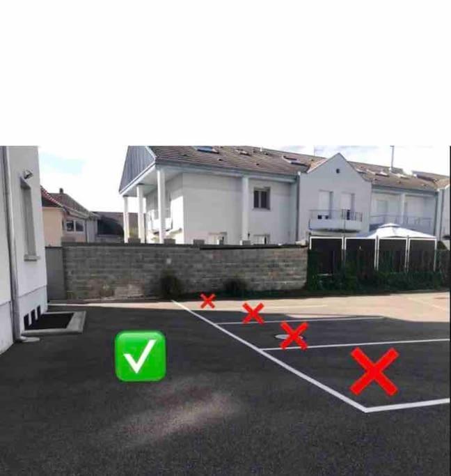 Appartement Des 3 Pays. 2 Mn De Bale+ Free Parking Сен-Луї Екстер'єр фото